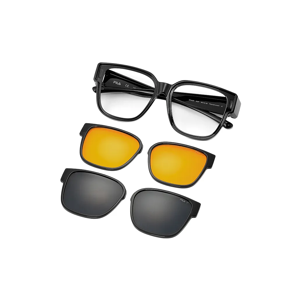 FILA TR Памятный пластик Квадратные Солнцезащитные очки Унисекс