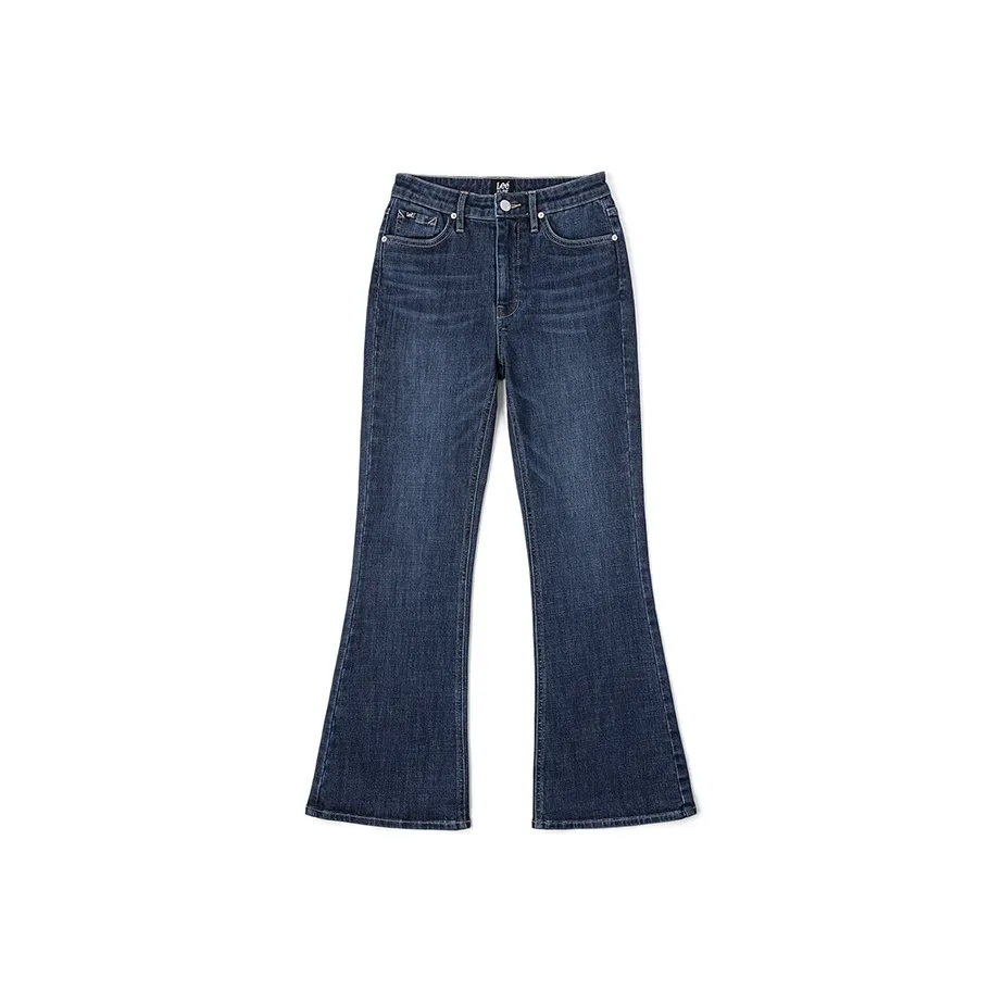 Lee совместный бренд модель Темно-синие Женские Джинсы