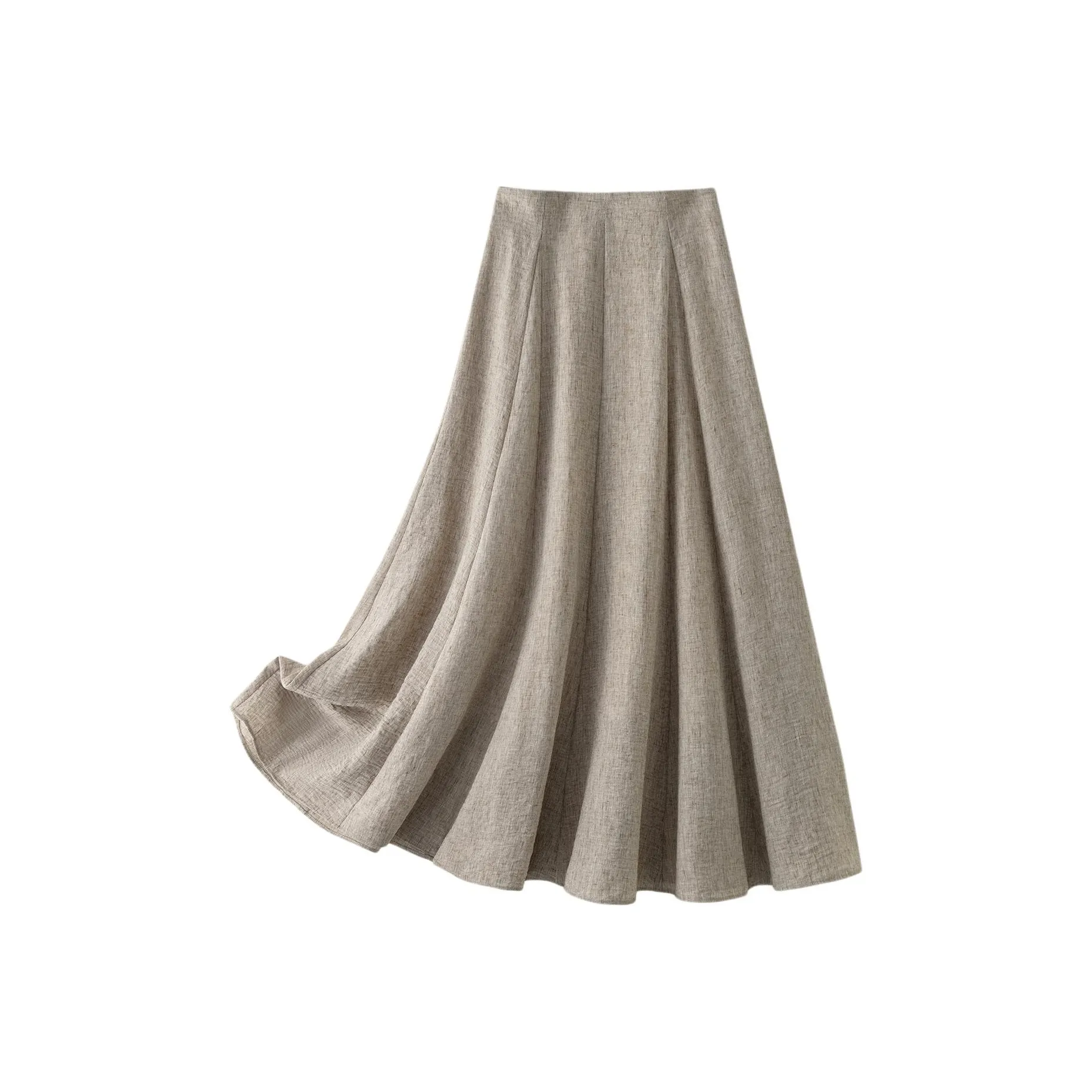 IHIMI Повседневный Длинный Юбка Женские