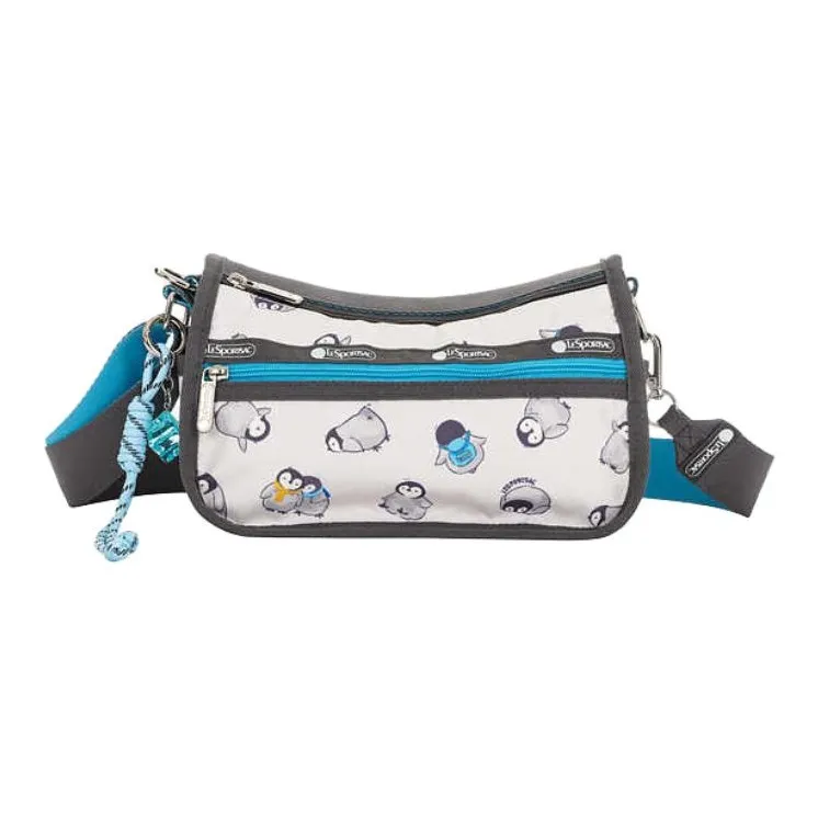 LeSportsac Сумка через плечо из ткани среднего размера унисекс разноцветная