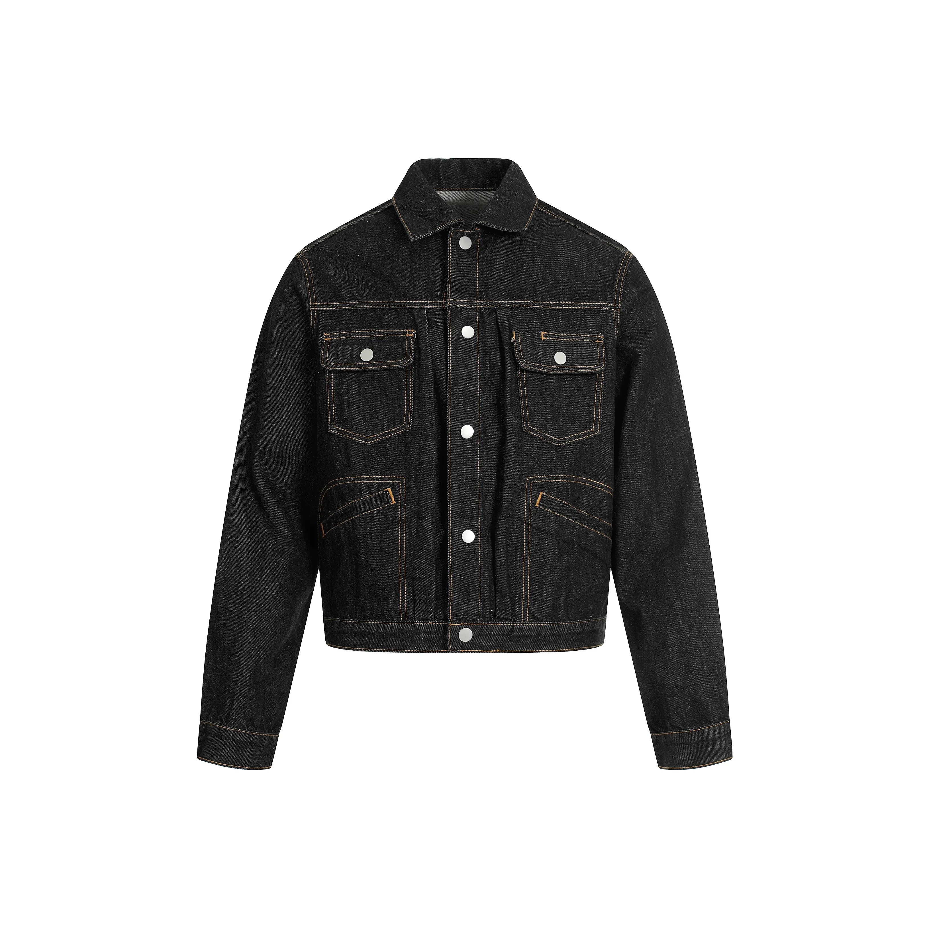 STRUCKCOOL Черный Унисекс Джинсовые куртки