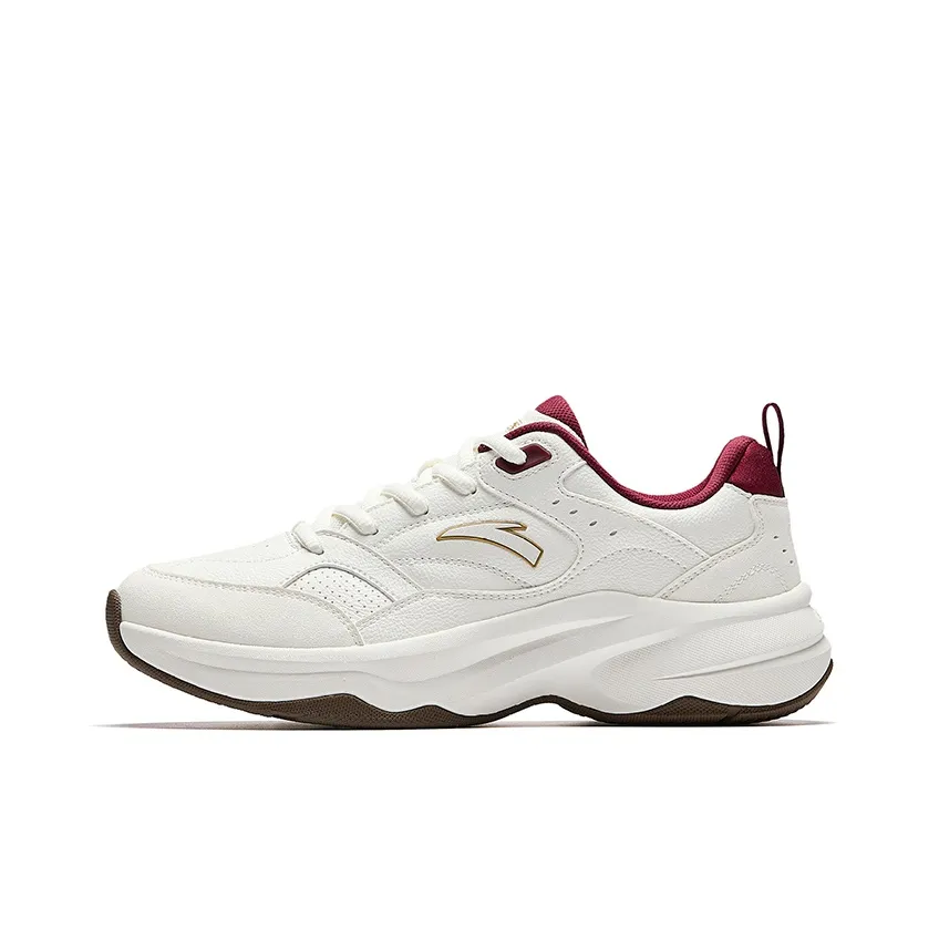 ANTA ACE 2,0 Low Топ Повседневная обувь Женская Белая Красная