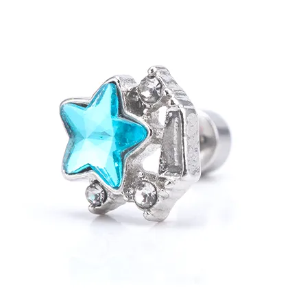 XLP STUDIO Сплав Серьги-гвоздики Женские