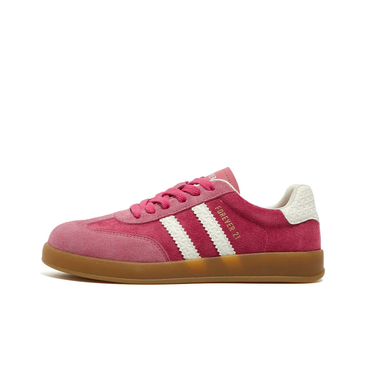 FOREVER 21 Износостойкие Низкие Кеды Немецкие Армейские Женские Розовые