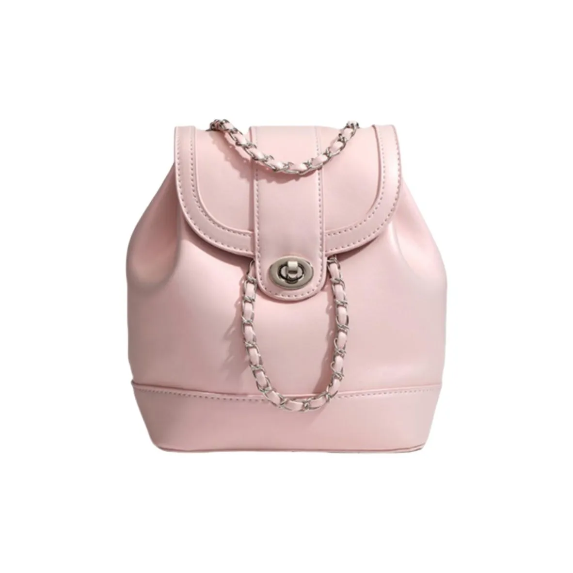 NX DOUGHNUT ПУ (полиуретан) Рюкзак Стандартный Женский Розовый Экрю