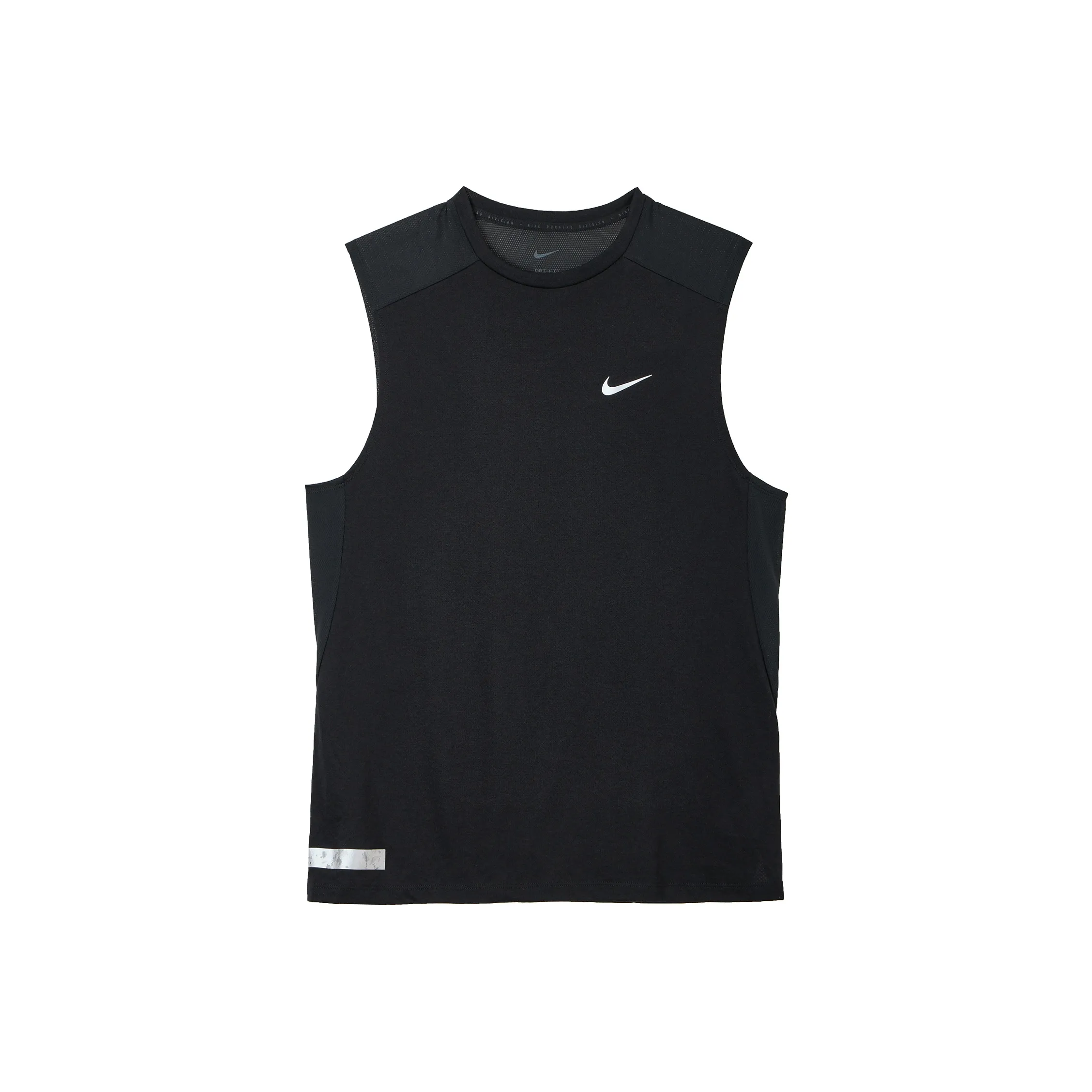 nike Бег Майка Мужская Черная