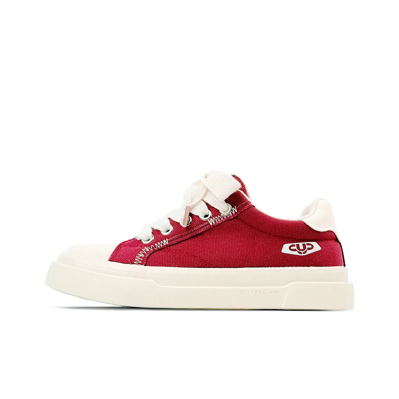 VASIBAEN Покрытие Амортизация Низкий Топ Кеды Мужские Ангора Красный