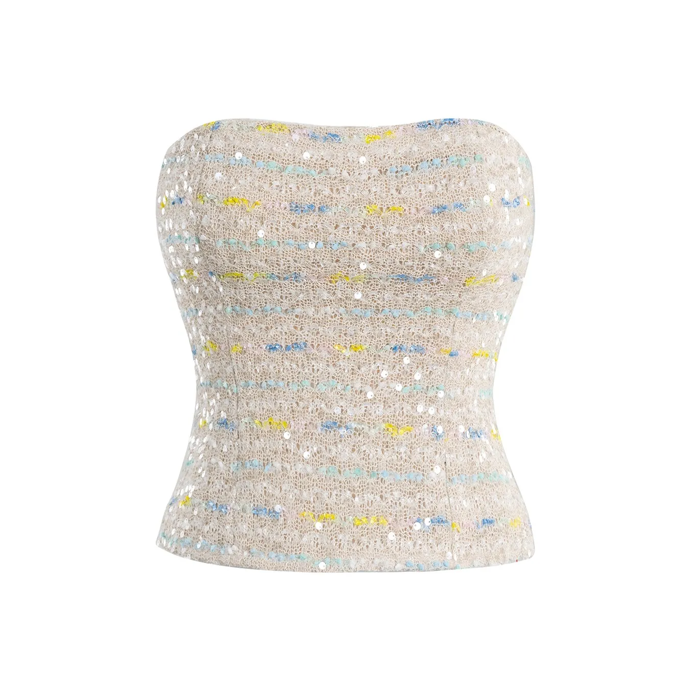 CHILL QIAOER Без бретелей Топ Женский