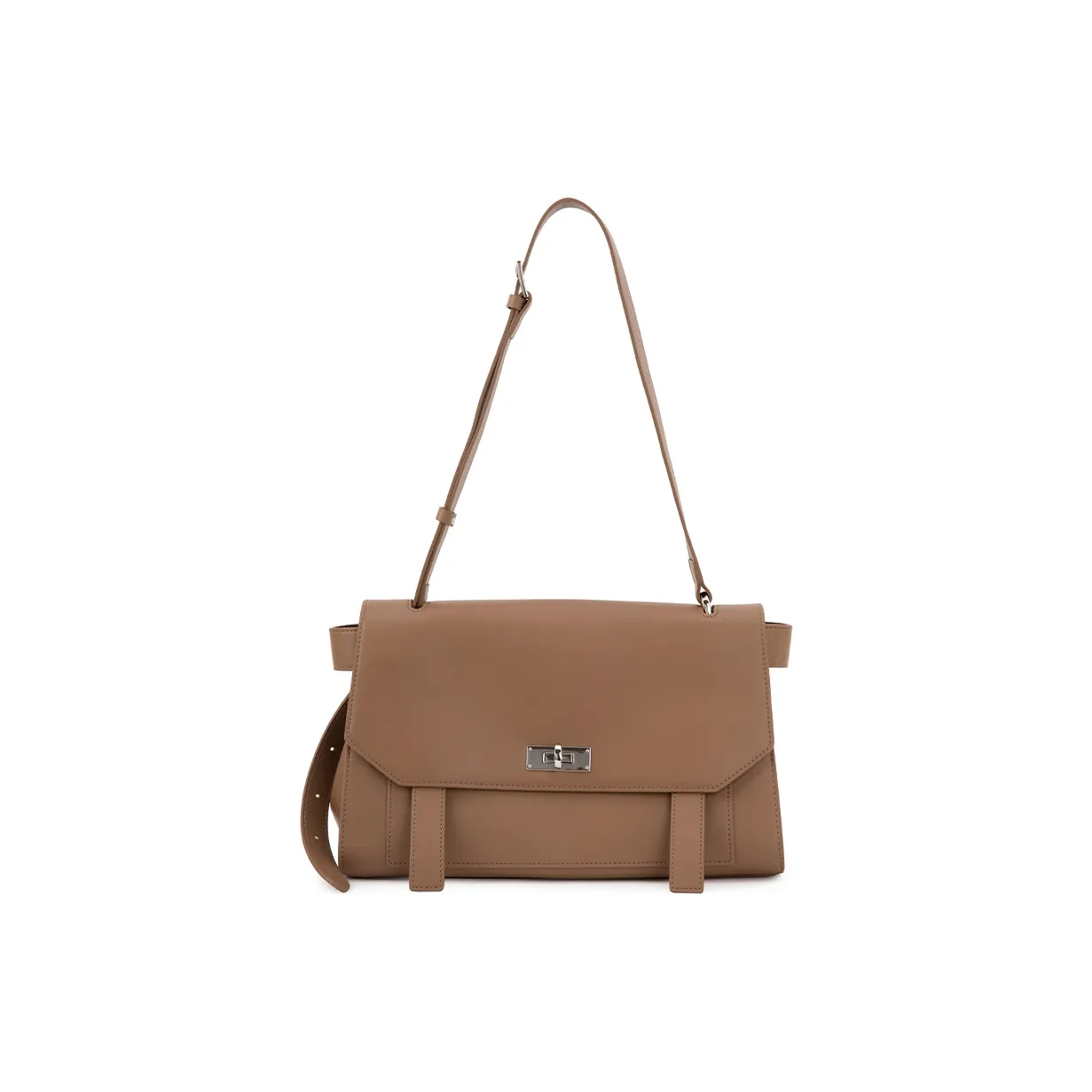 VENOF Сумка через плечо из коровьей кожи плечевая сумка среднего размера женская латте коричневый кедровый зеленый