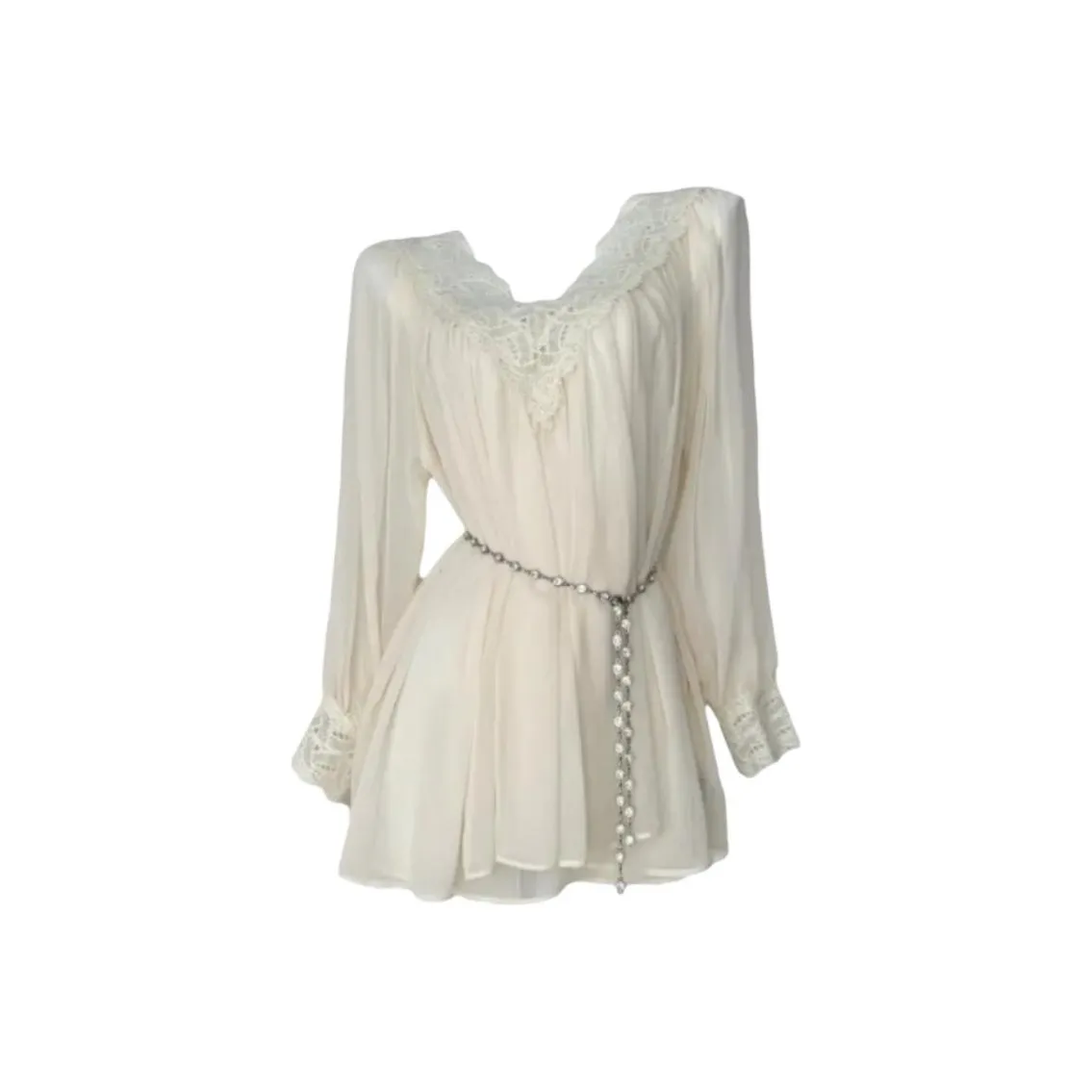 HeartyBite Длинное платье с длинными рукавами женское