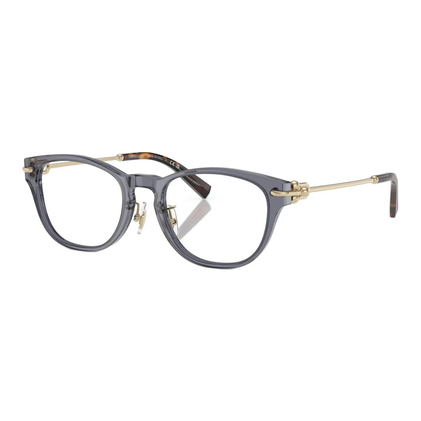TIFFANY CO. Круглые оправы для очков унисекс фиолетовый