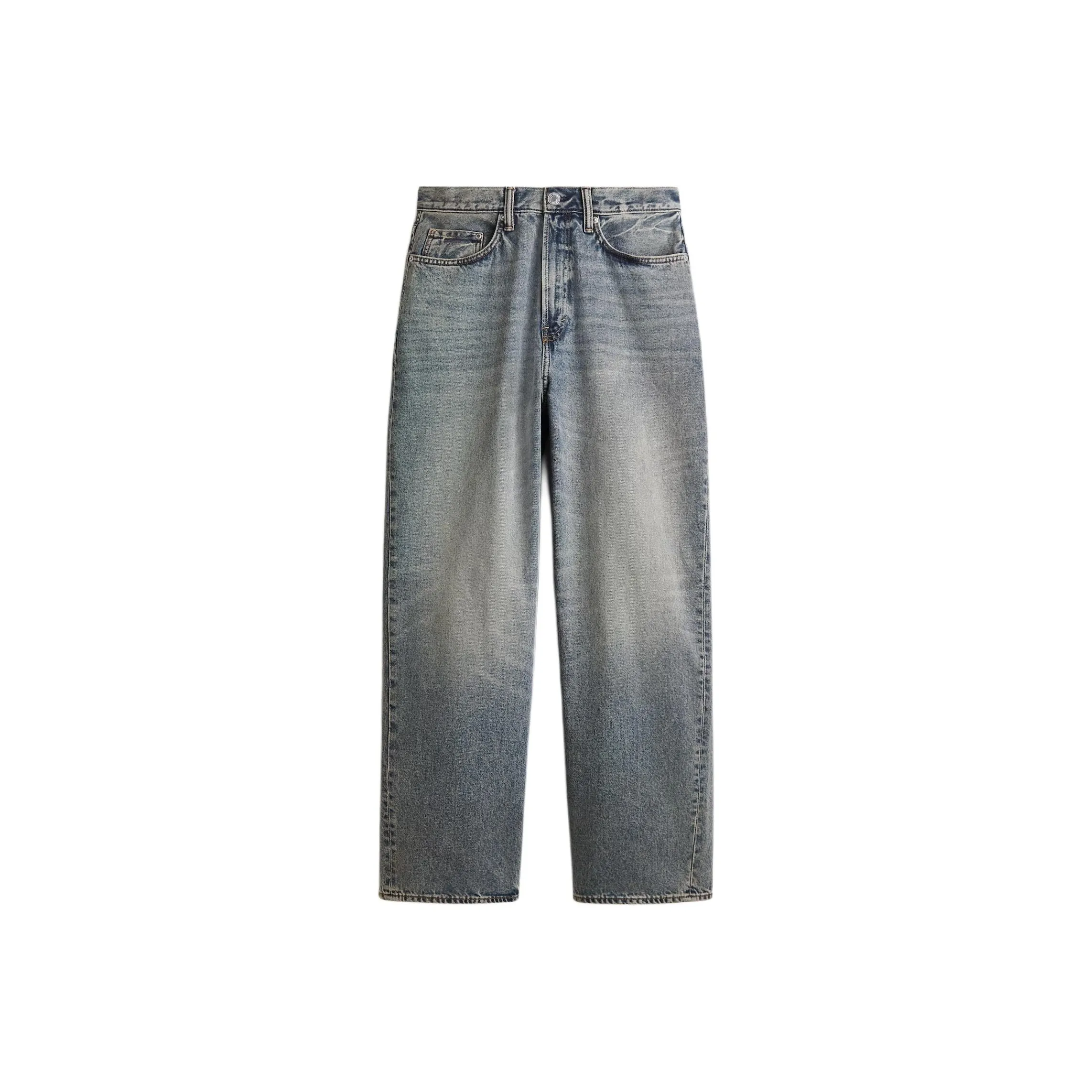 H&M Джинсовый синий Мужские Джинсы