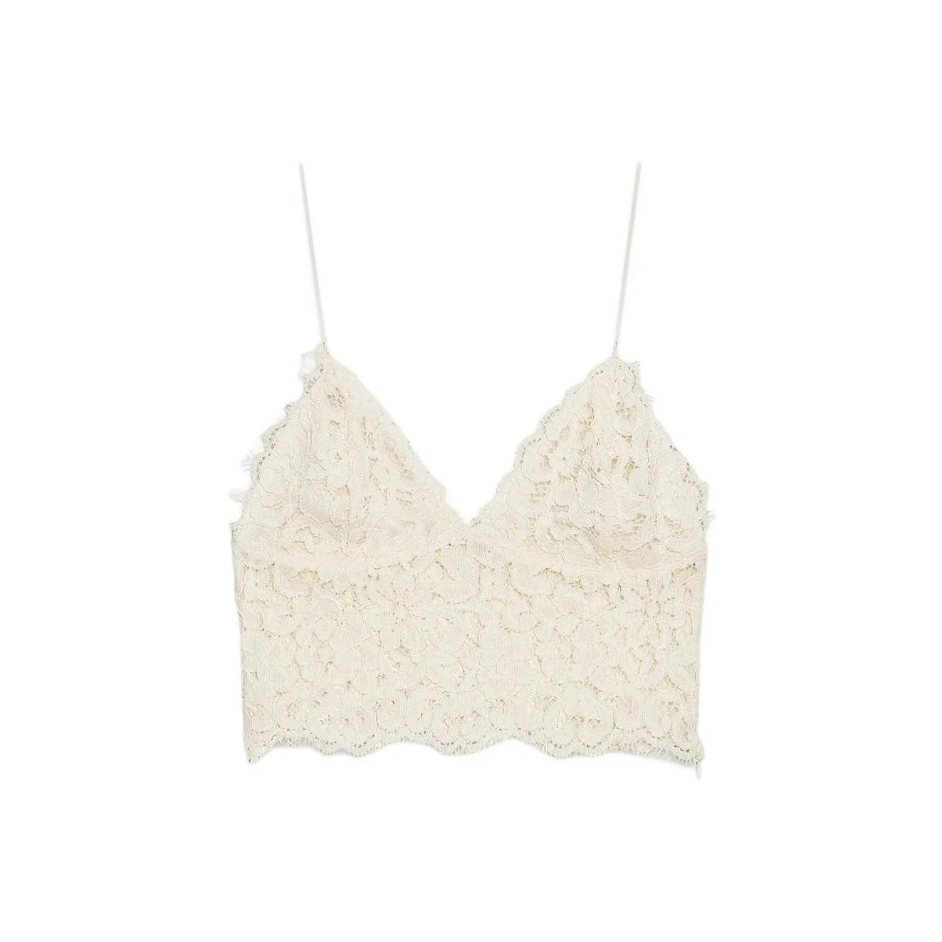 ZARA Белый Женский Топ