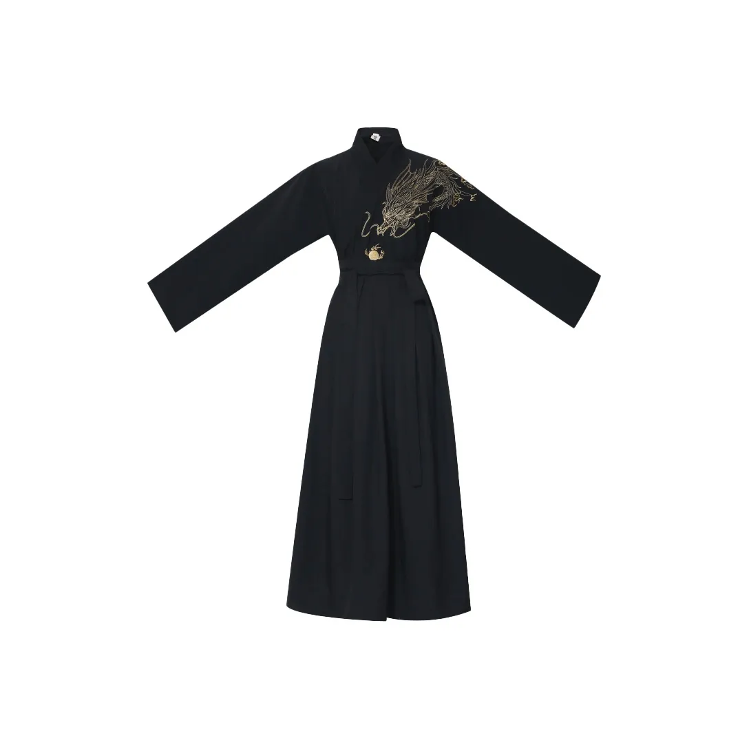 Huan Feather Топ Юбка + Корсетный пояс + Напульсник Мужской Ханьфу