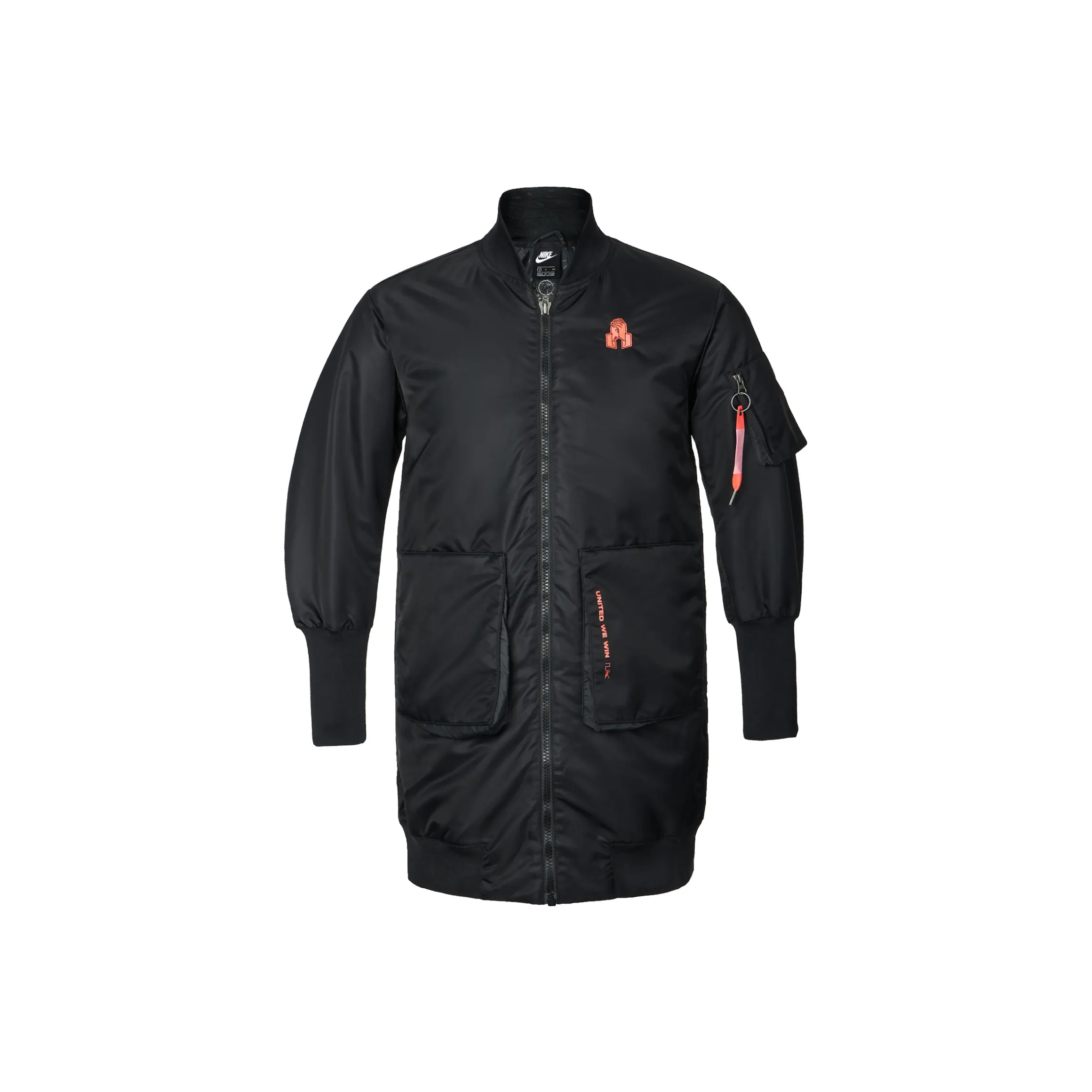 Nike Пуховая куртка Женская Черная