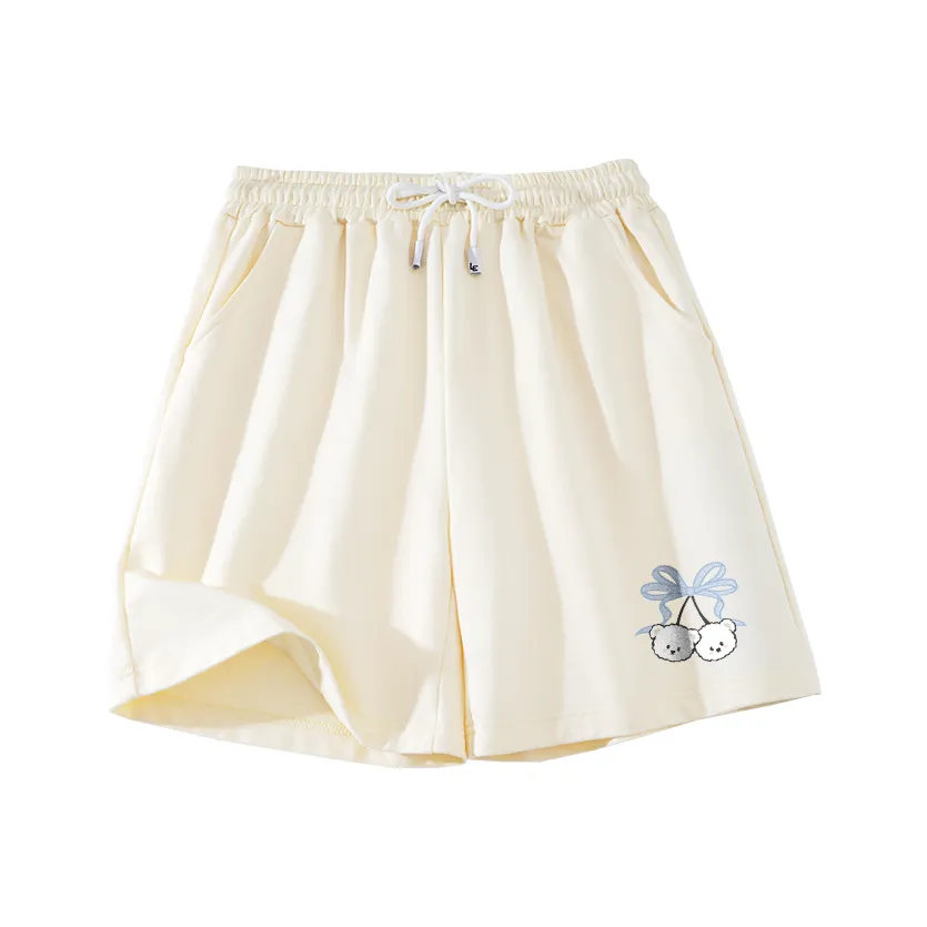 Хлопок, женские, повседневные, шорты