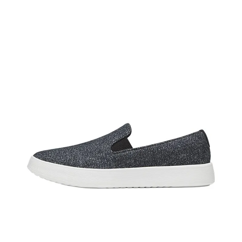 Allbirds Wool Cruiser Slip On Легкий Низкий Топ Повседневный Женский Темно-Серый