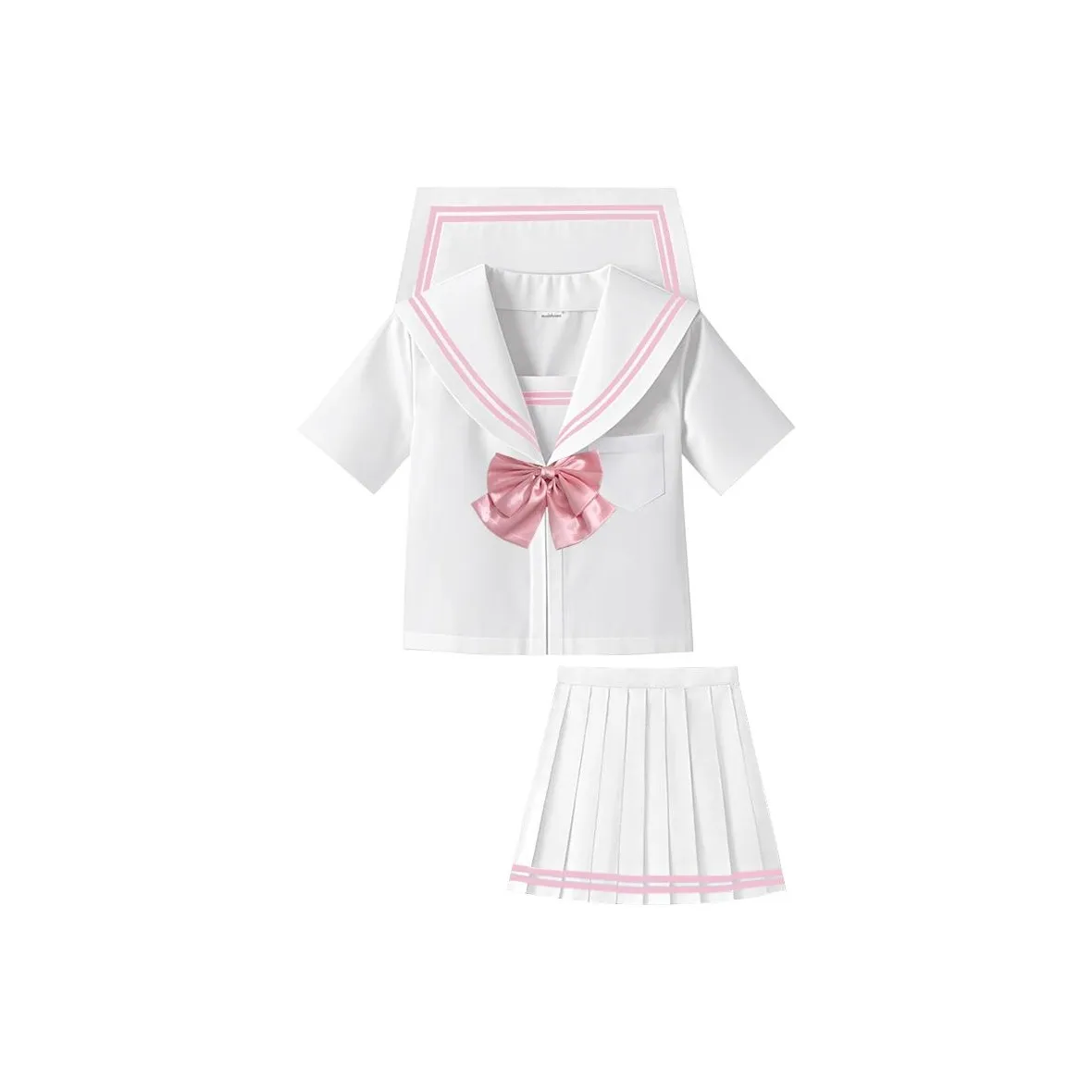 ZHIBANCHENG Белый Женские Комплекты с Юбкой