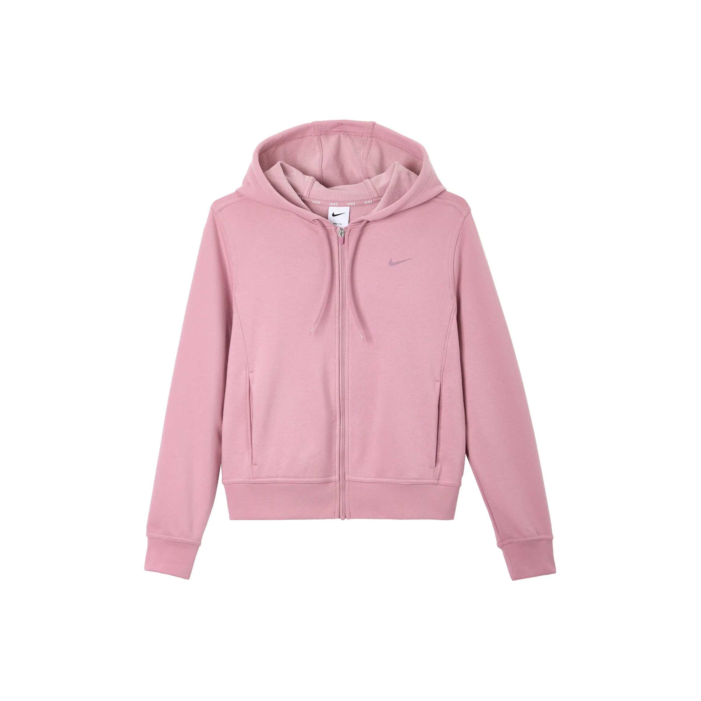 Nike Dri Fit One Толстовка Женская Элемент Розовый