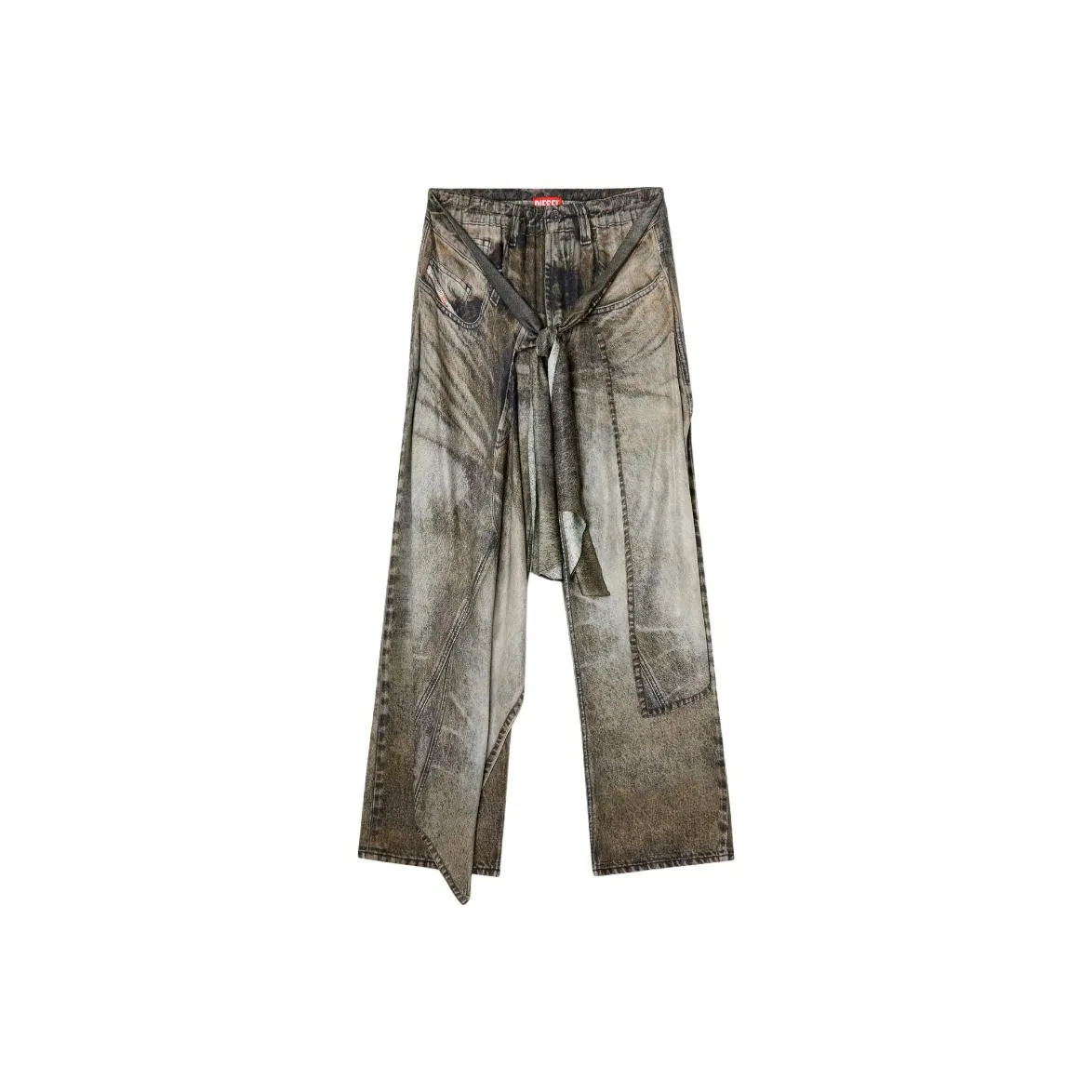 DIESEL Серый Зеленый Женские Джинсы