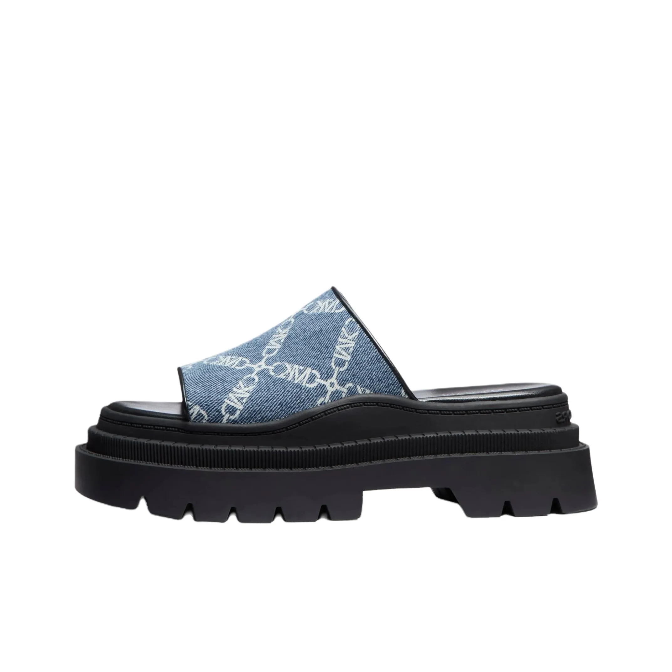 MICHAEL KORS Слипоны 6,5 см Женские Джинсовый Синий