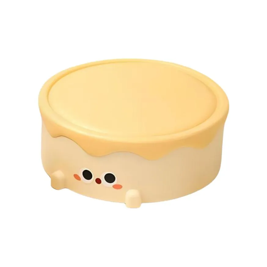 PILLOWMAN Милый Зеркало для макияжа Новинка Настольный Складной Медведь Торт Зеркальце Для макияжа и Touch Вверх Принцесса Зеркальце