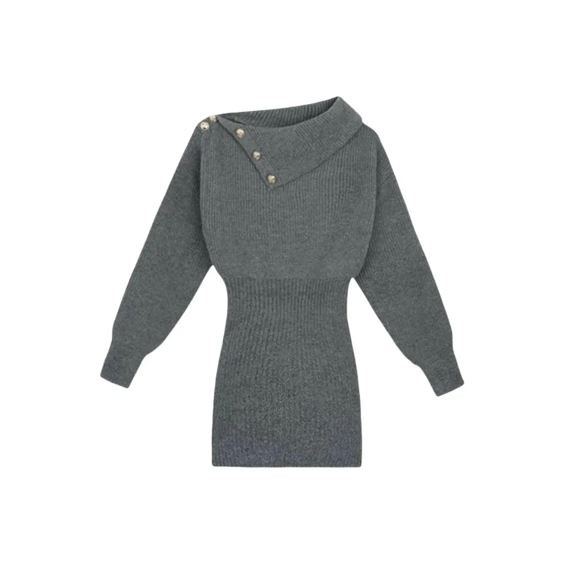 ARIADNAW STUDIO Длинное платье с длинными рукавами женское