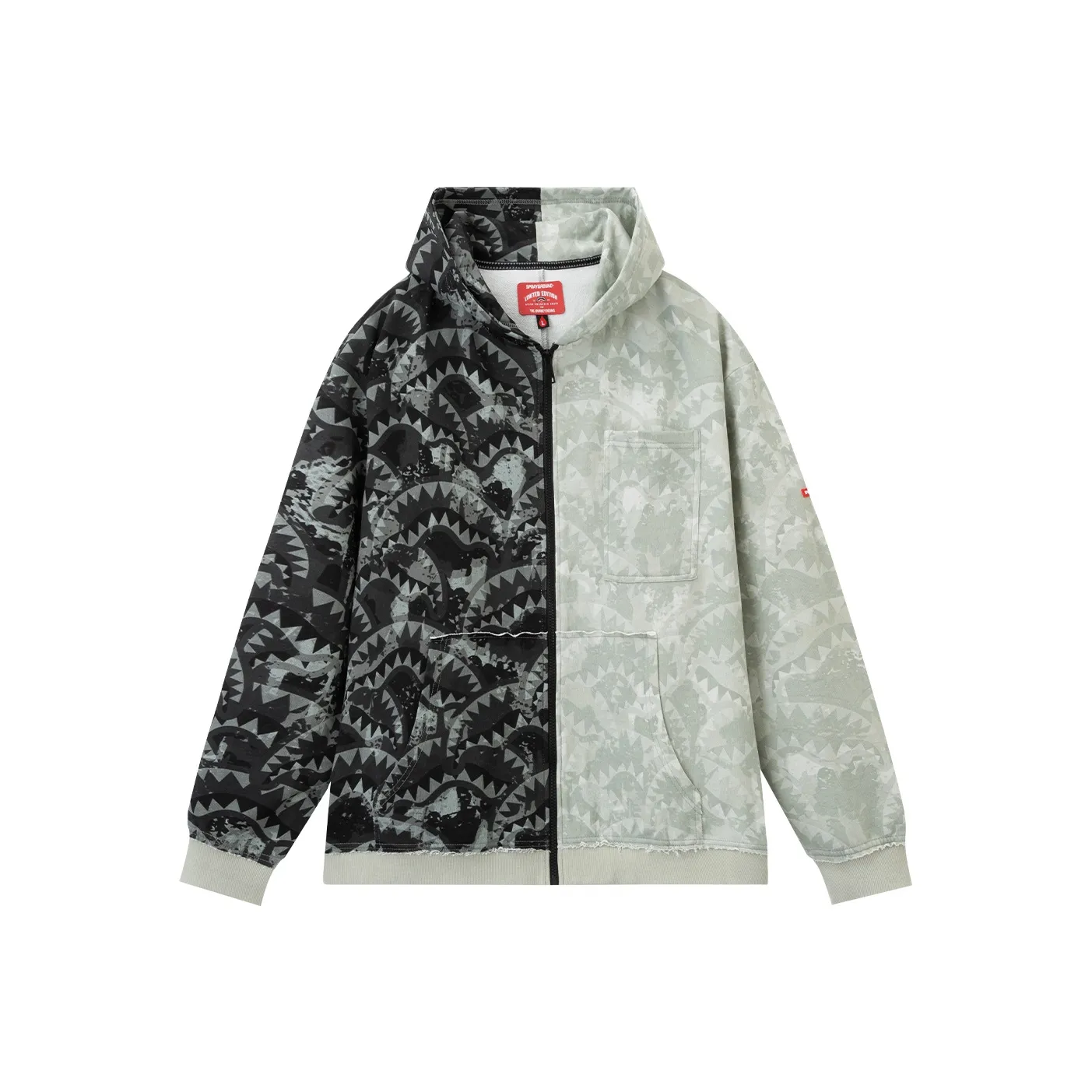 SPRAYGROUND Повседневный худи Унисекс Черный