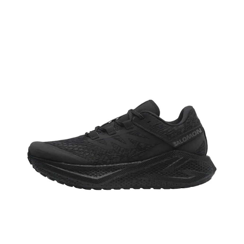 SALOMON Aero Glide 3 Low Топ Спринт Беговые кроссовки Мужской Черный