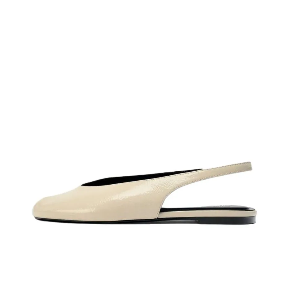 ZARA Повседневная обувь 1,5 см Женская Белая