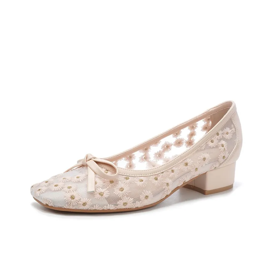 TATAYA Грубый каблук Высокие каблуки Женские