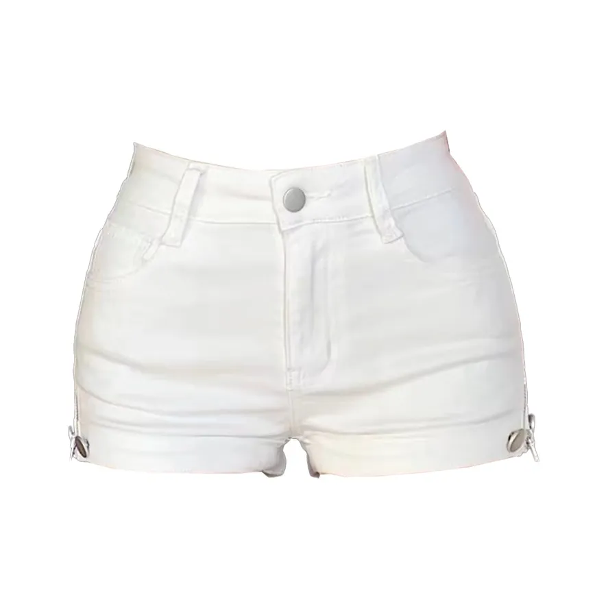 XDFM Белые Женские Джинсовые Шорты