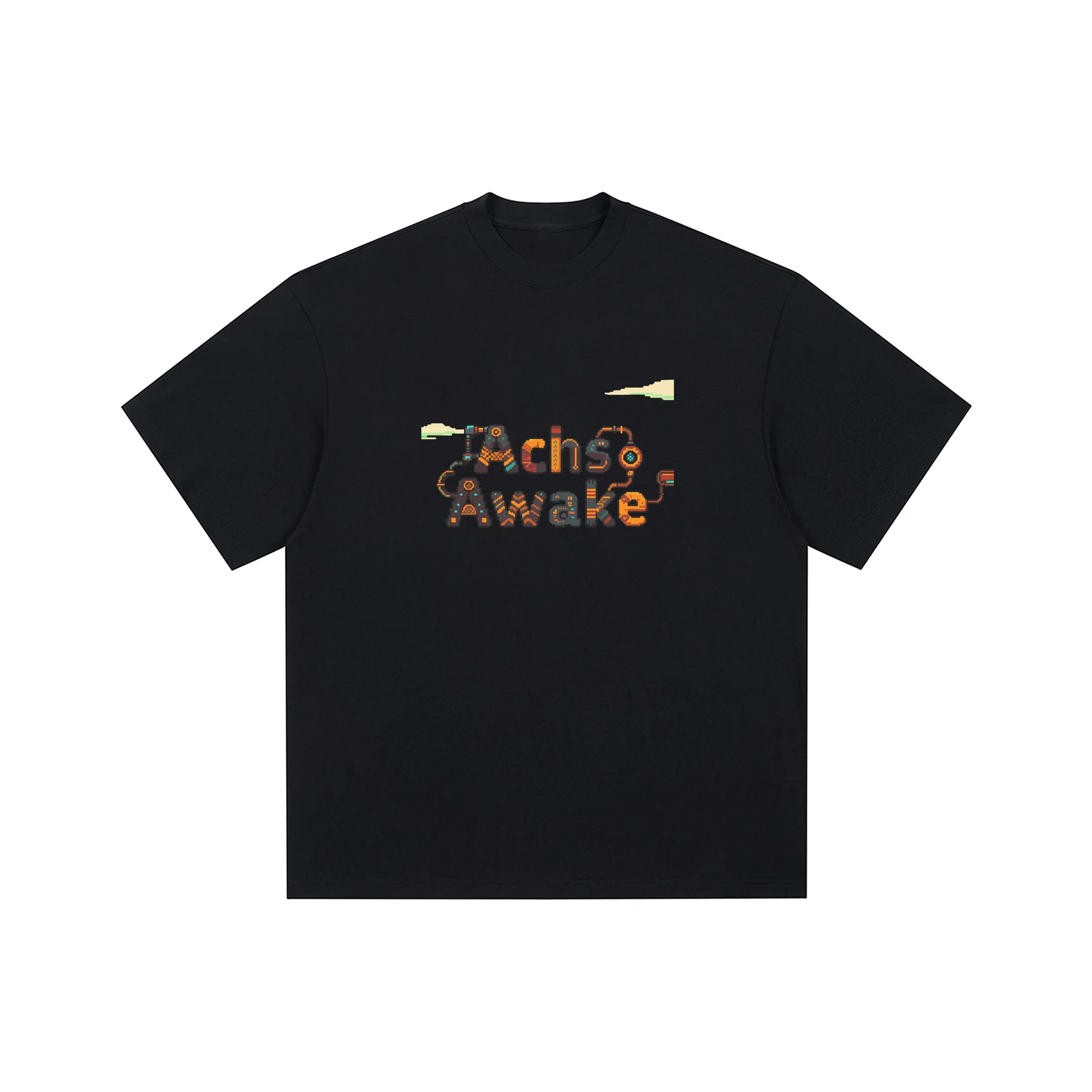ACHS AWAKE Короткий рукав T-рубашки унисекс