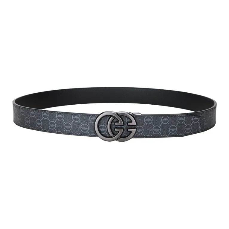 FALAMAONE ПВХ Кожаные ремни Мужской Ширина 3,5CM