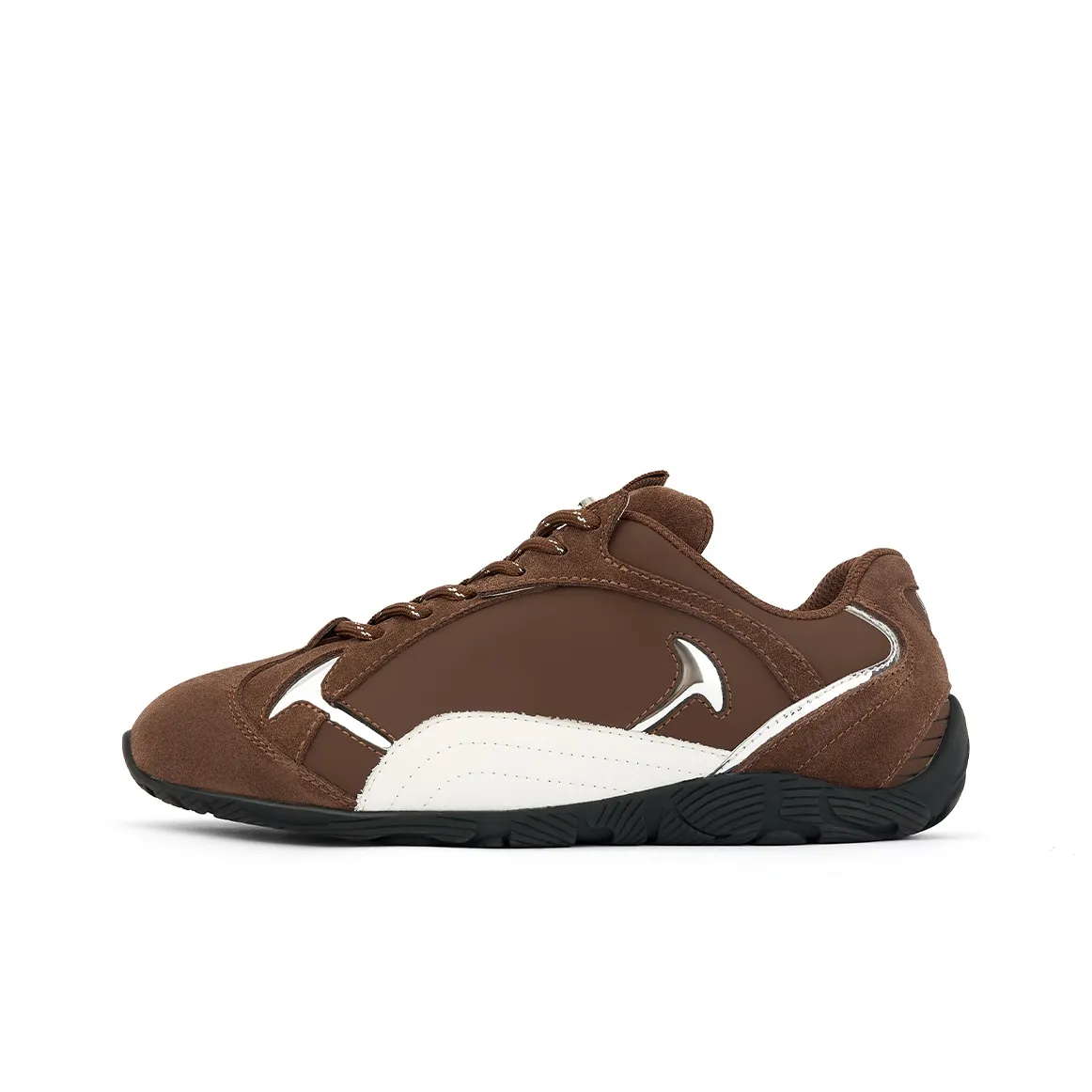 Smiley Racing Low Top German Army Trainers Women's Brown