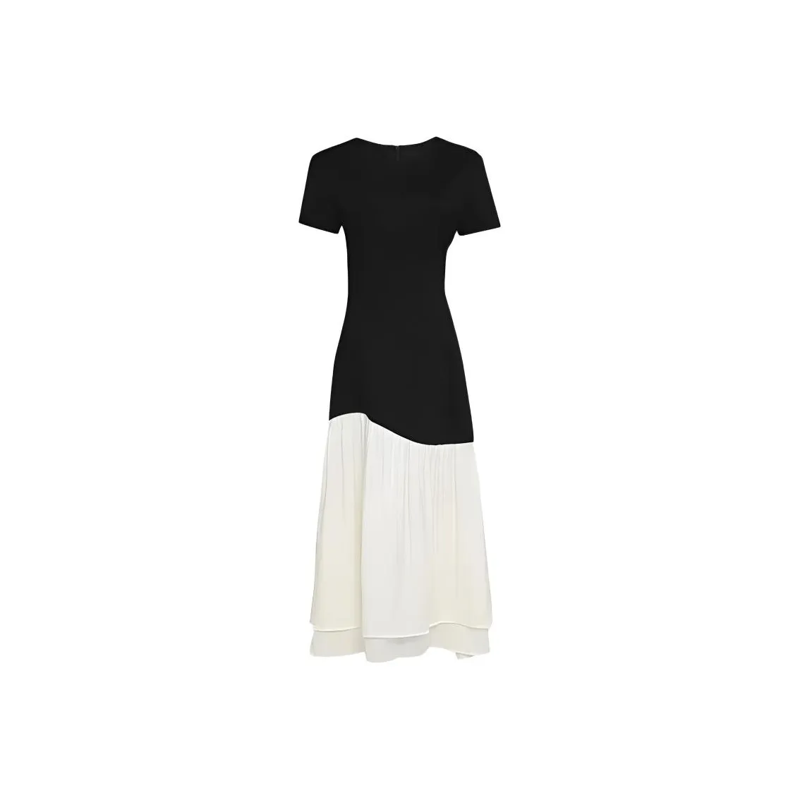 Leather Cat Короткий рукав платье женское