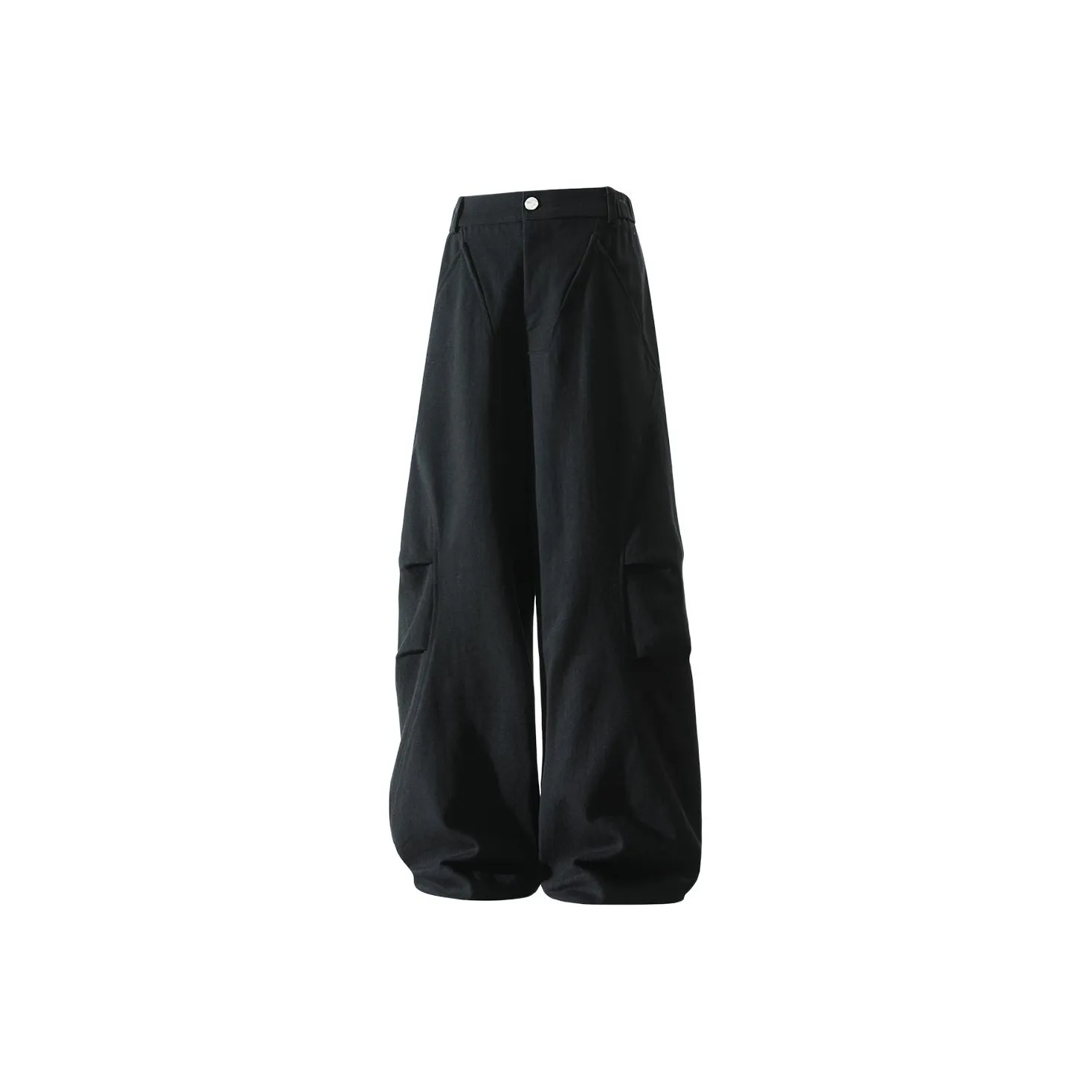 Qnxeey Изогнутый нож джинсы унисекс