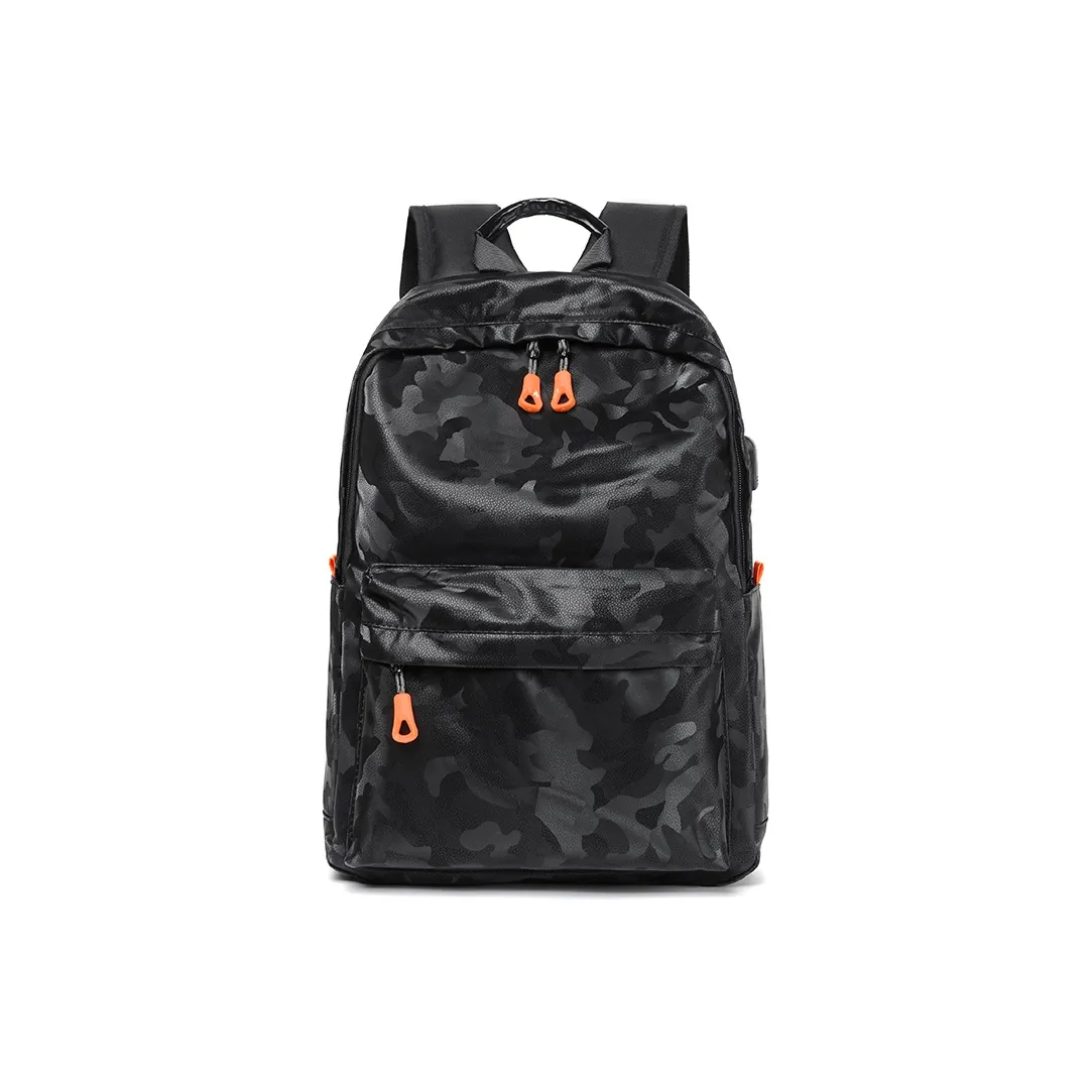 Yin Chu Нейлон Рюкзак Стандартный Мужской Черный Серый