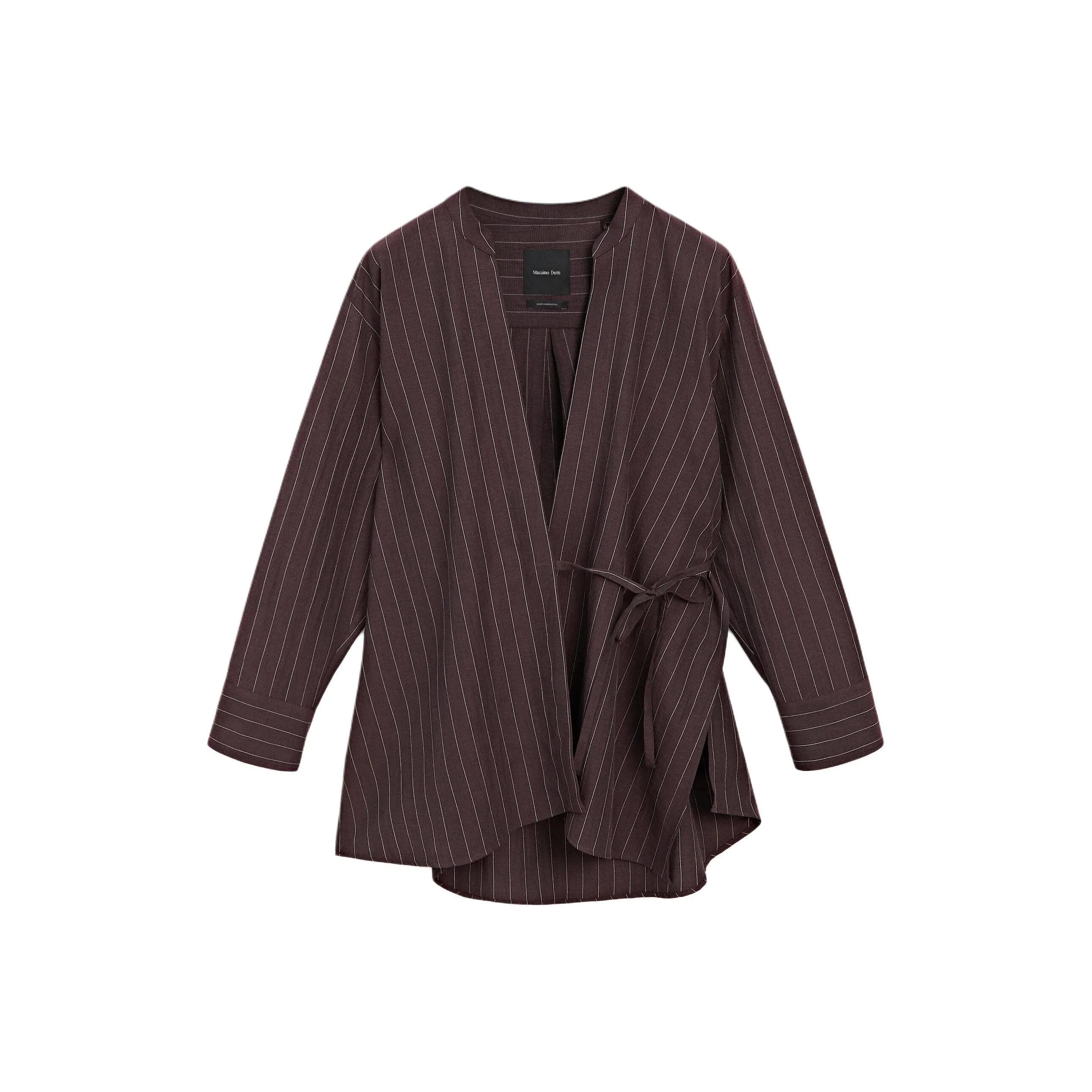 Massimo Dutti Red Women's Shirts Масимо Дутти Красный Женские Рубашки