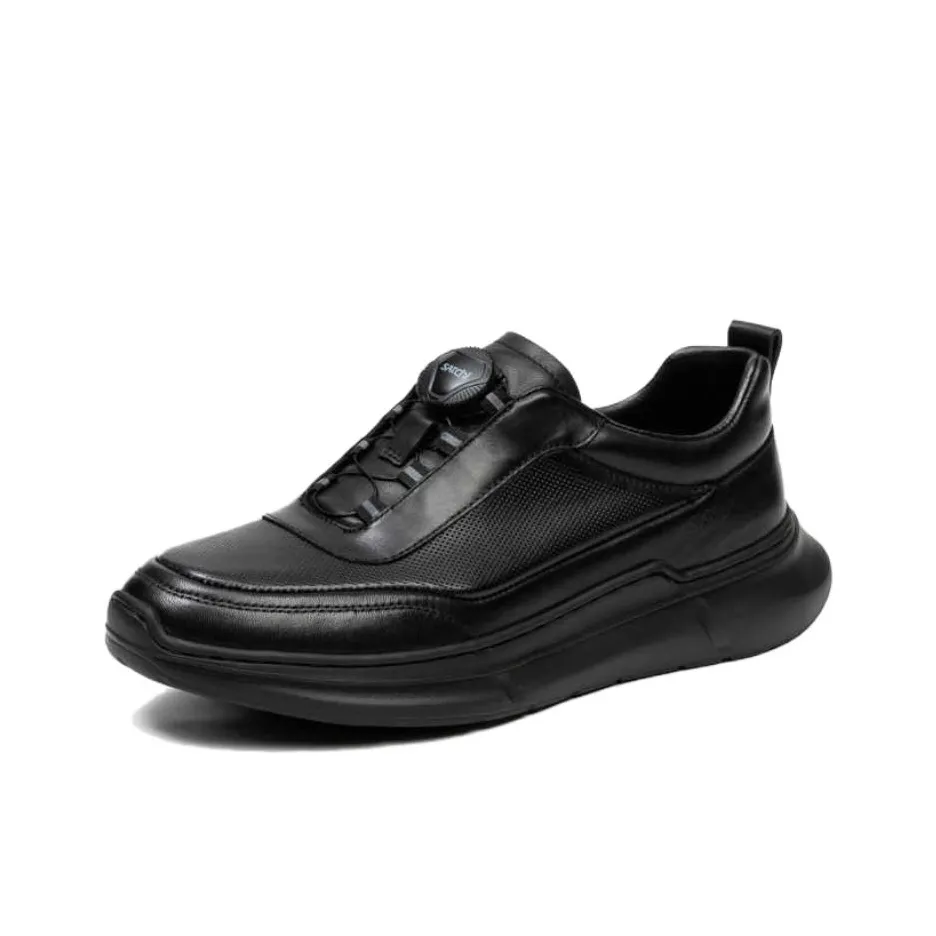 Satchi Дышащий и Легкий Низкий Топ Casual Мужской Черный