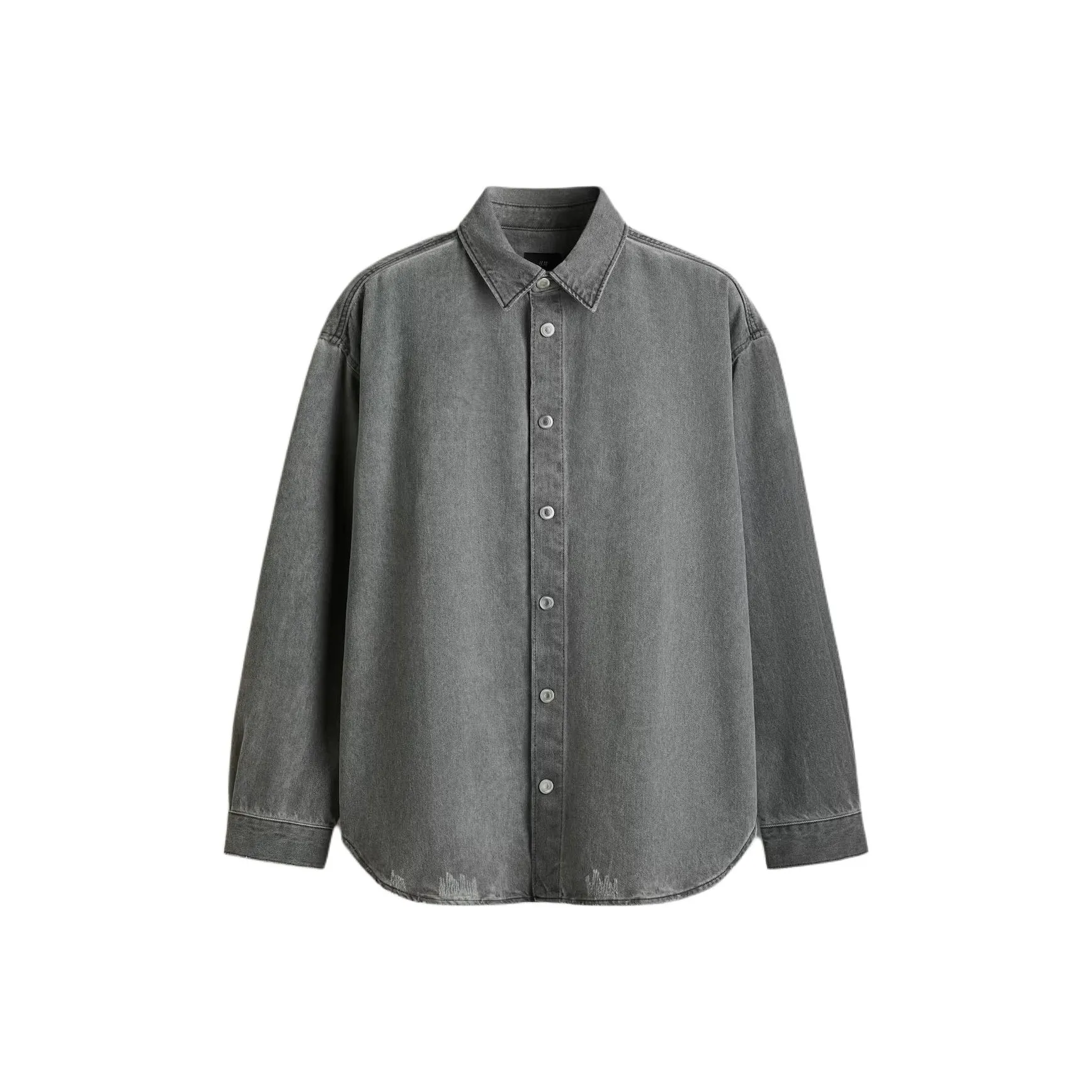 H&M Винтажный Серый Мужские Рубашки