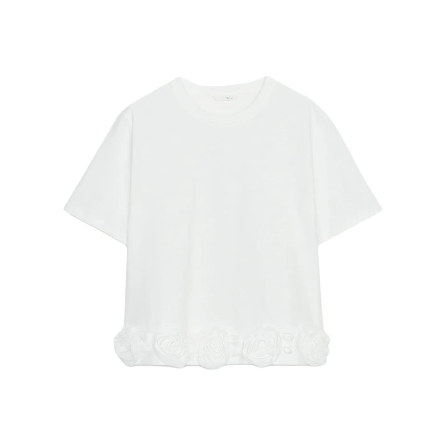 ZARA Белые Женские T-рубашки