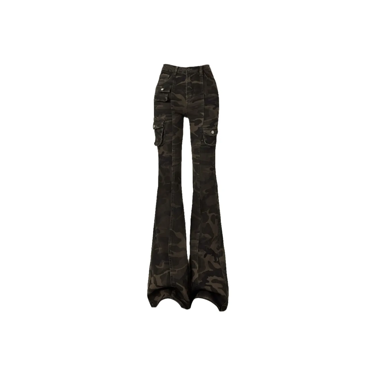 JOPPTI Армейский зеленый Женские Джинсы