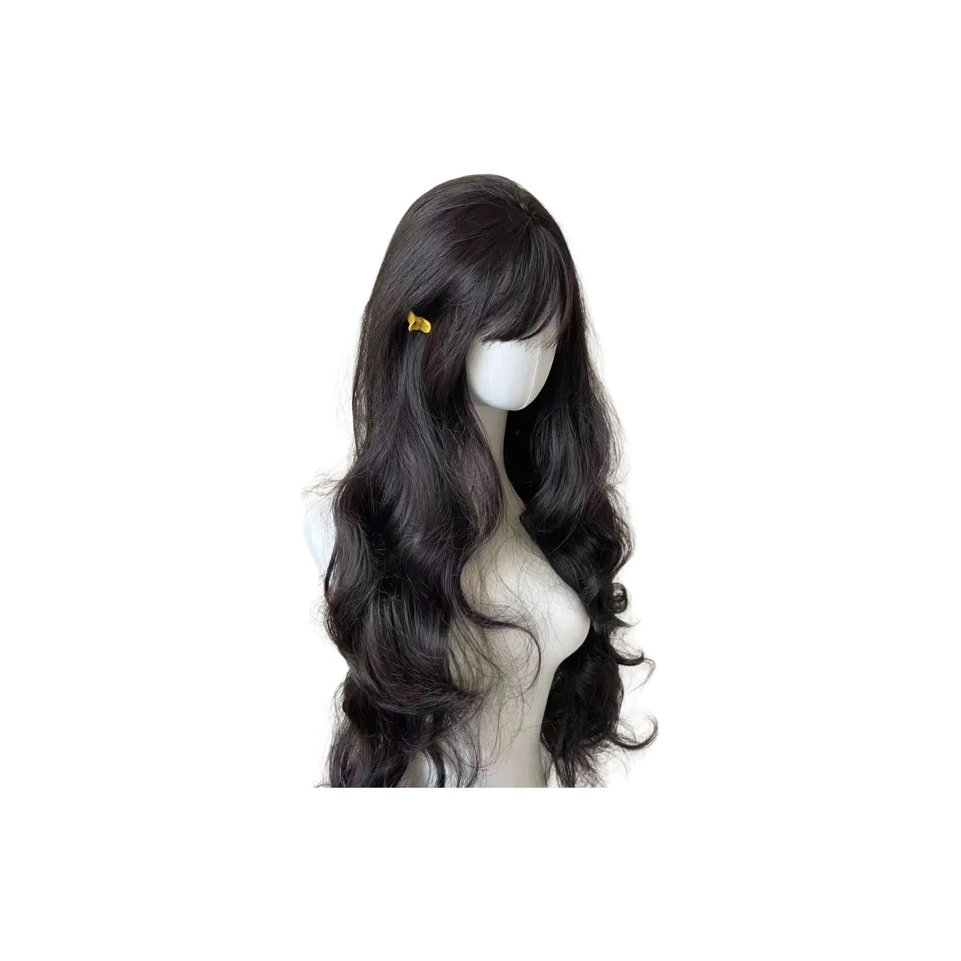 Sweet Pillow House Женские Cool Beauty French Layered Curl Retro Full Head Set Высокая температура Пряжа