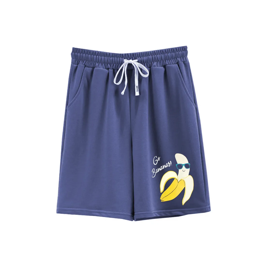 BABUGGE Повседневные шорты унисекс фиолетовые