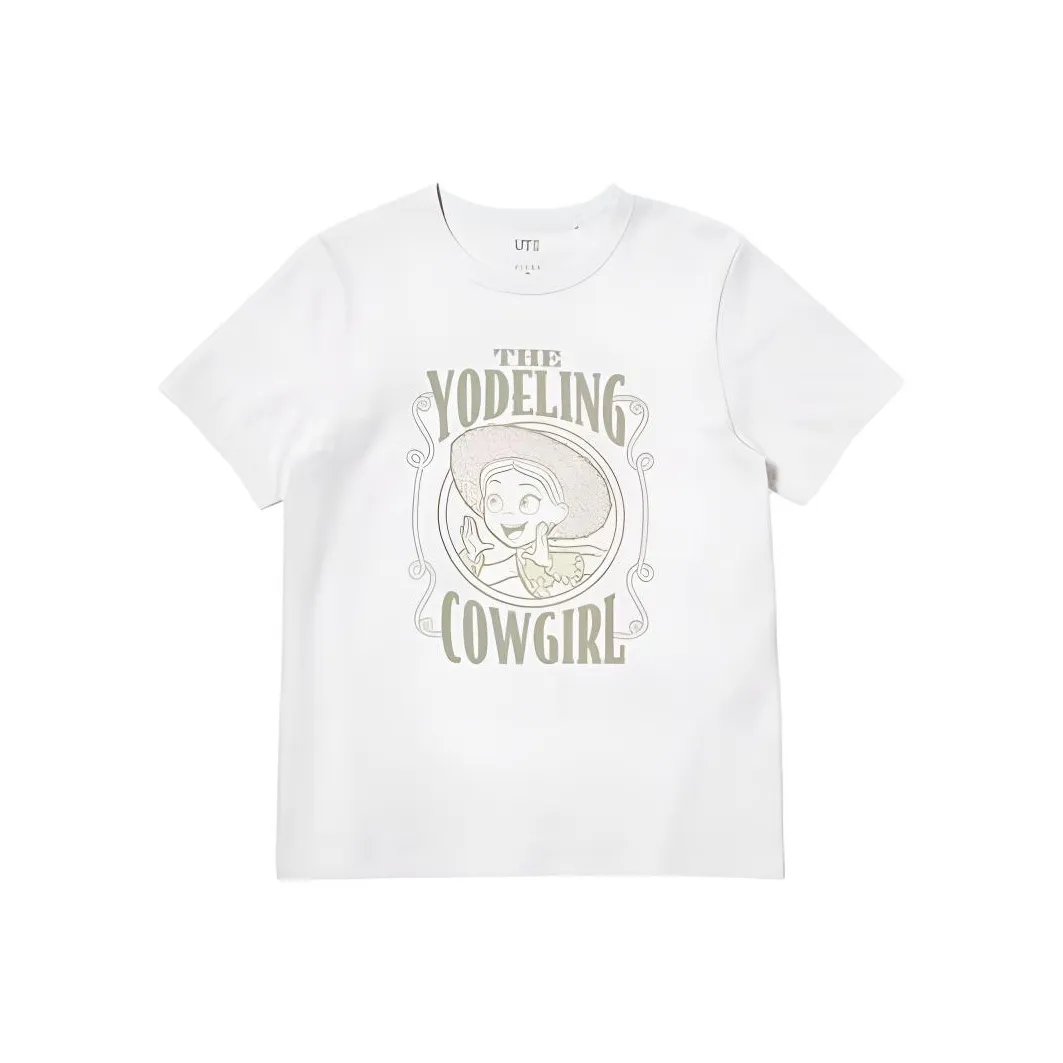 UNIQLO x WANJUZONGDONGYUAN Коллаборация Toy Story Коллаборация Т-рубашка Женская