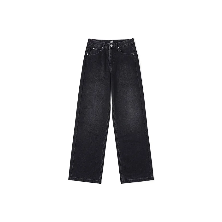 Женские джинсы Lee co-branded модели, черного и серого цвета