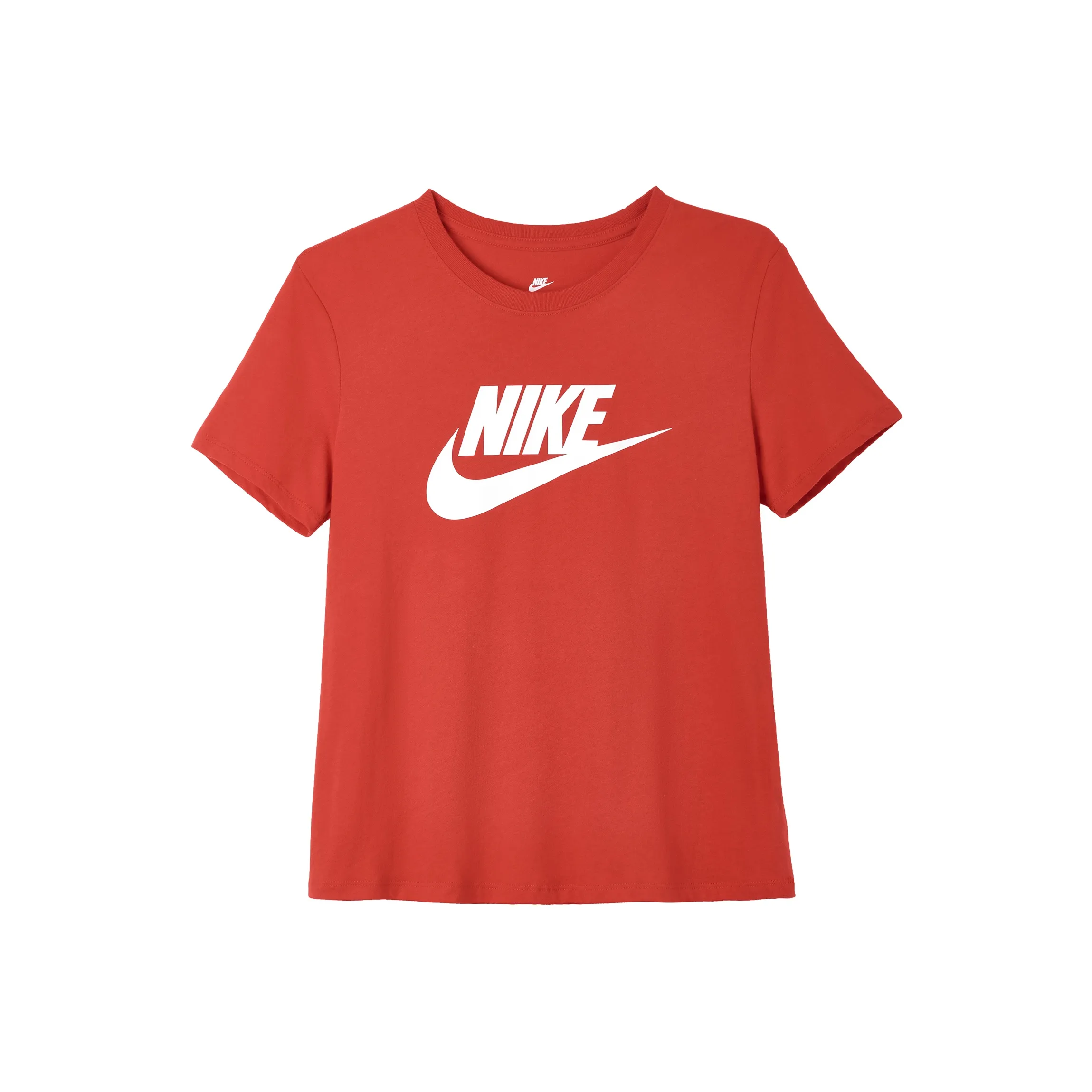 Nike Sportswear Essentials Series Стандартная футболка женская красная