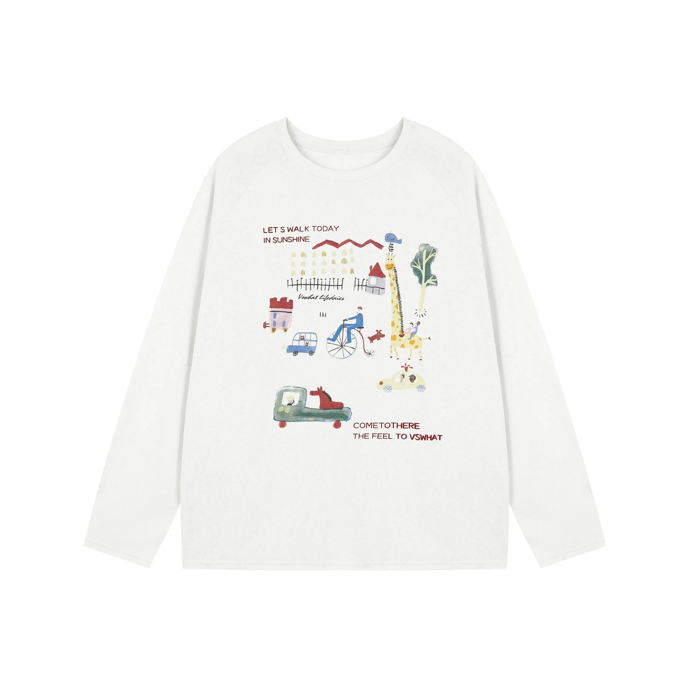 VS WHAT Т-рубашка с рукавом-кафтан женская