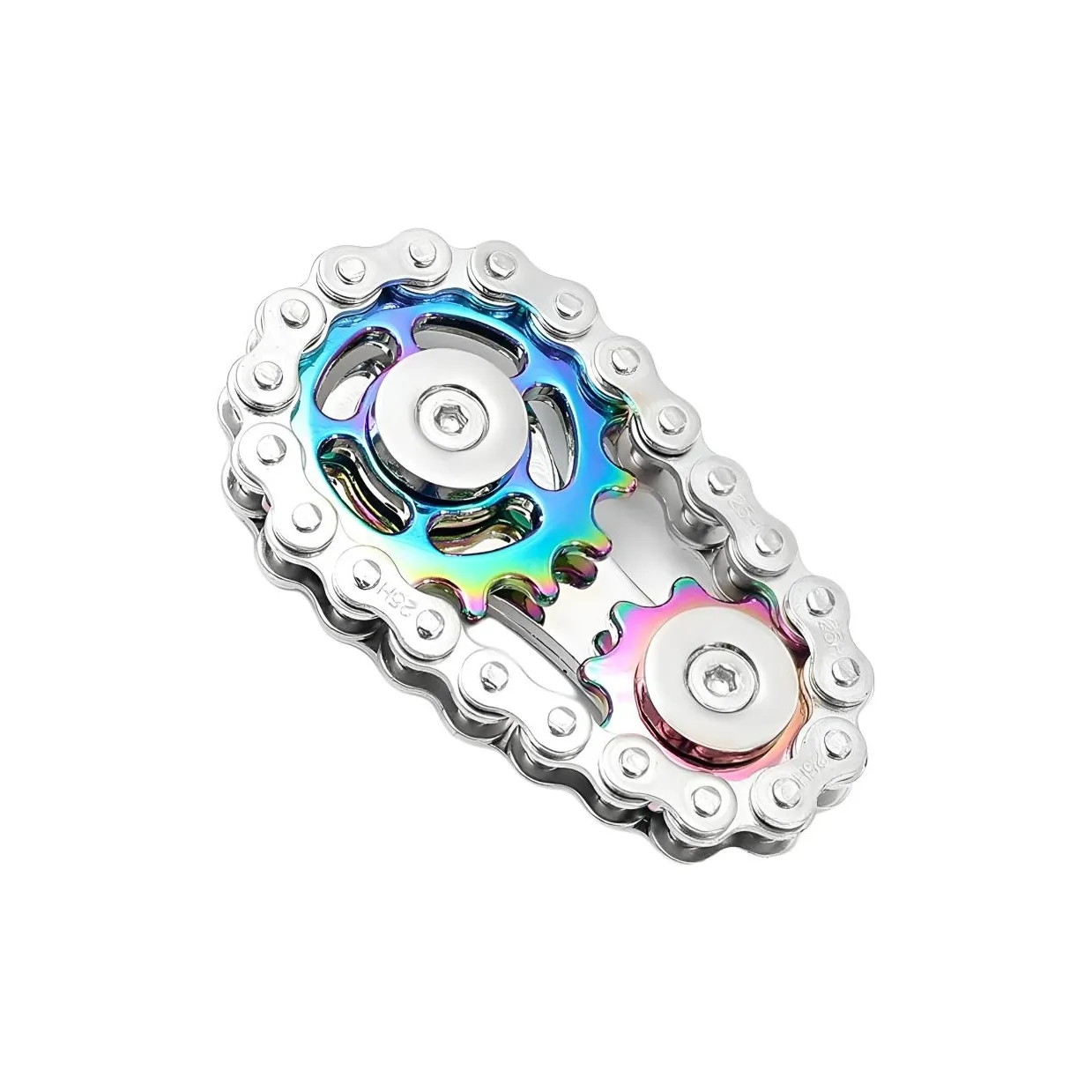 MENGJIMA Creative Stress Relief WHEEL Цепочка Кончик пальца Волчки